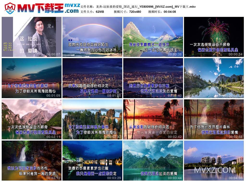 龙奔-这扯淡的爱情_国语_流行_YE800996